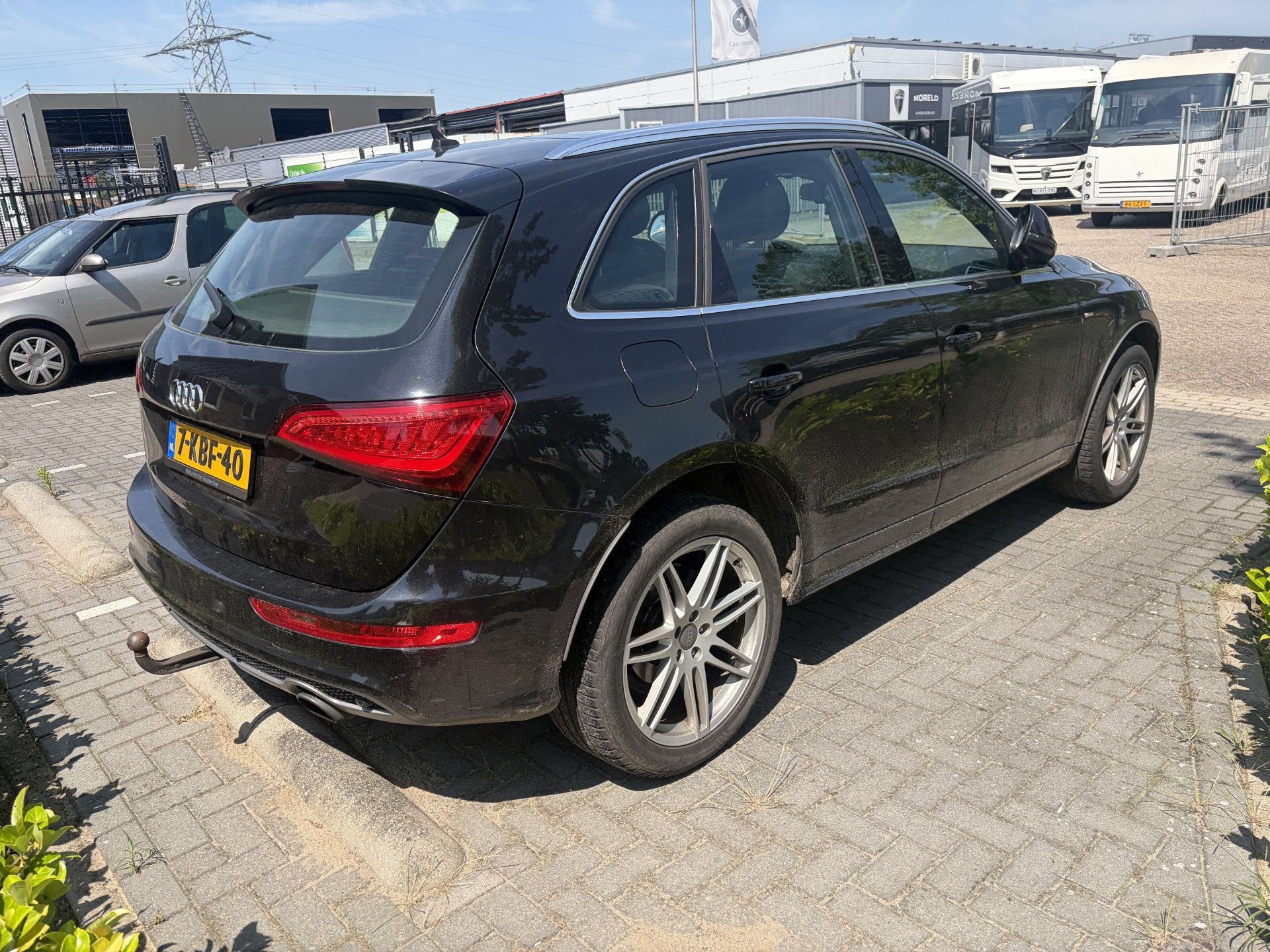 Audi Q5 2.0TFSI GEEN INRUIL MOGELIJK (bj 2013, automaat), Auto's, Gebruikt, Zwart, 4 cilinders, Zwart