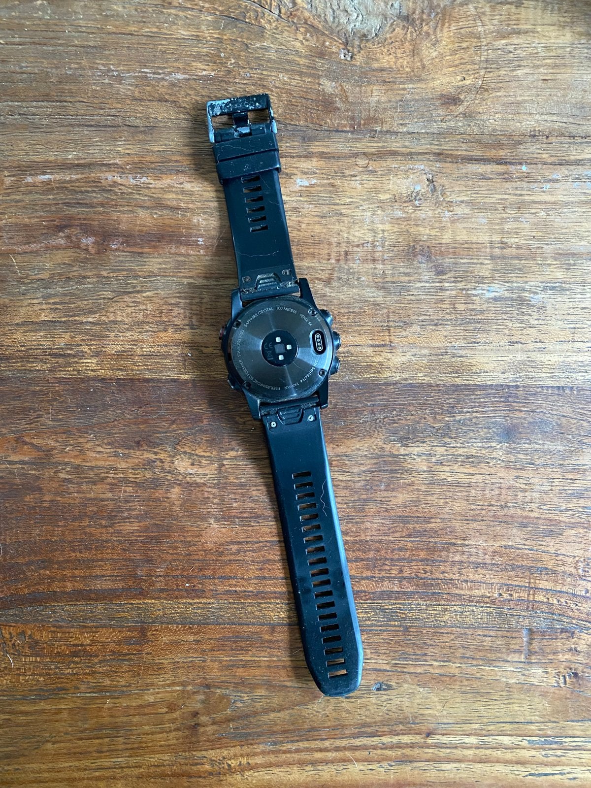Garmin Fenix 5X - Zwart, Sieraden, Tassen en Uiterlijk, Sporthorloges, Ophalen, Zwart, Waterdicht, Afstand