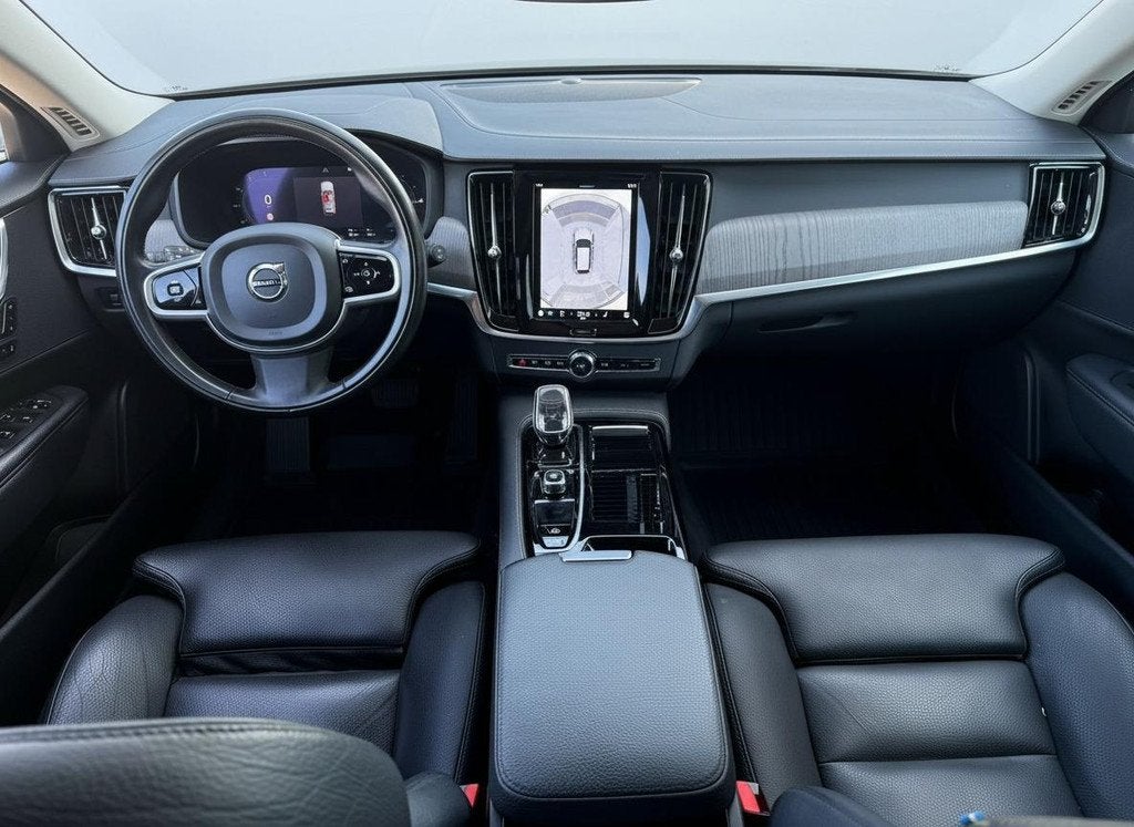 Volvo V90 2.0 T6 AWD Inscription LEER - TREKHAAK - 360 CAMER, Stof, Euro 6, 1969 cc, 340 pk