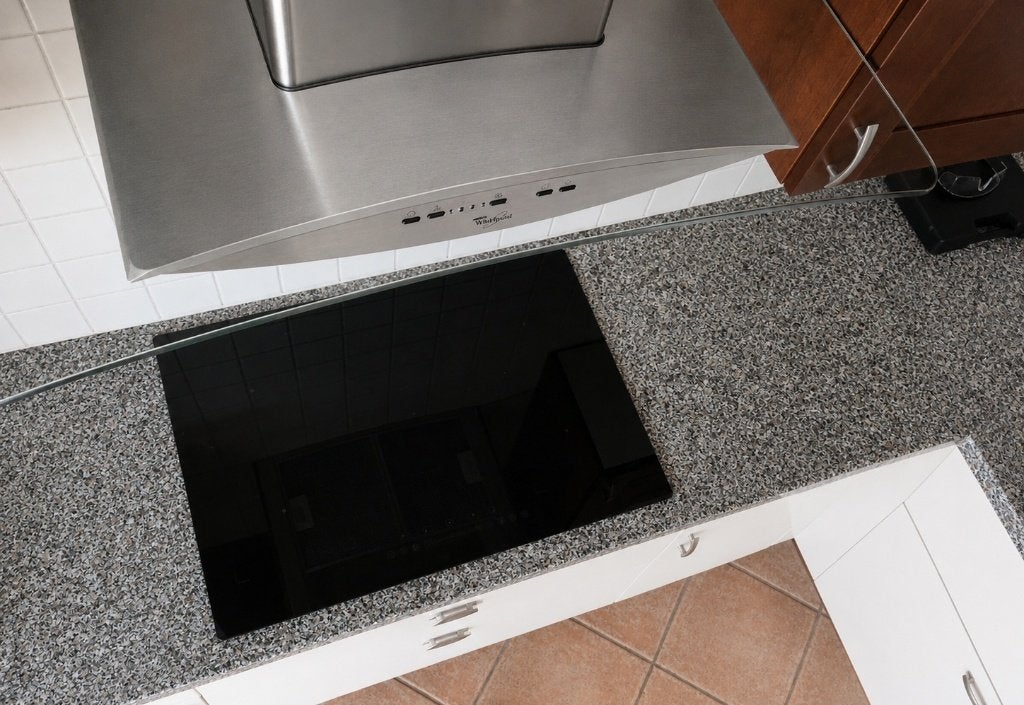 Stil & krachtig Whirlpool AKR 901 IX-2 | RVS Veiligheidsglas, Witgoed en Apparatuur, Afzuigkappen, Ophalen, Gebruikt, Wandschouwkap