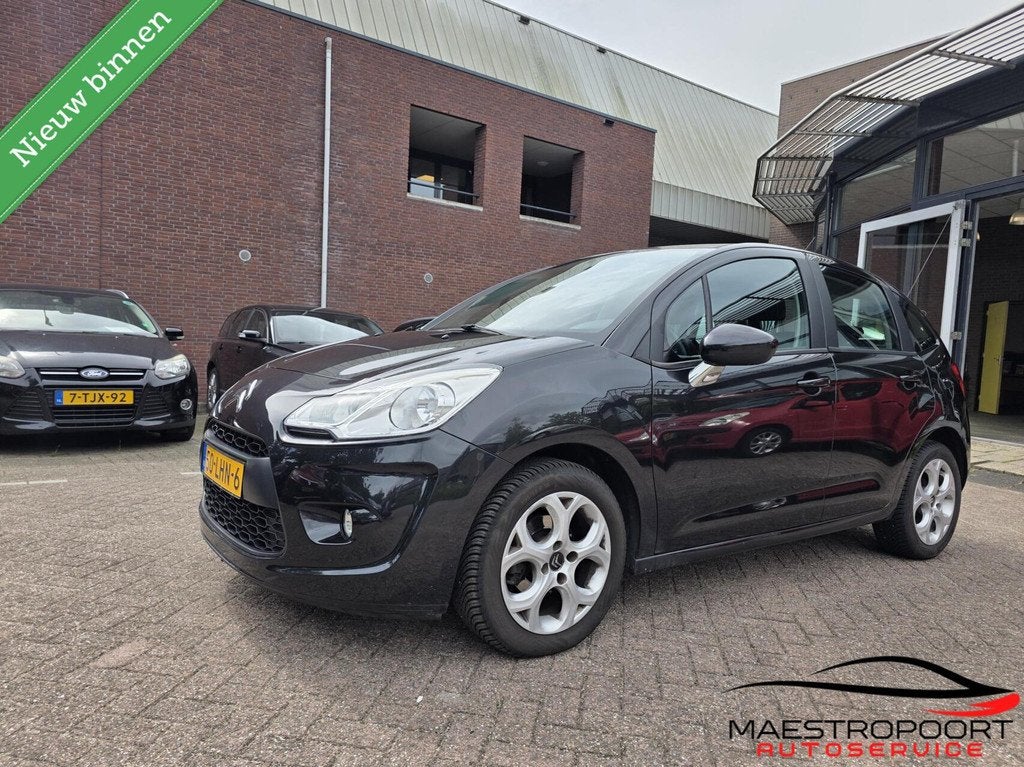 Prachtige Citroën C3 1.1 Dynamic – Origineel Nederlands, Voorwielaandrijving, 4 cilinders, Zwart, Origineel Nederlands