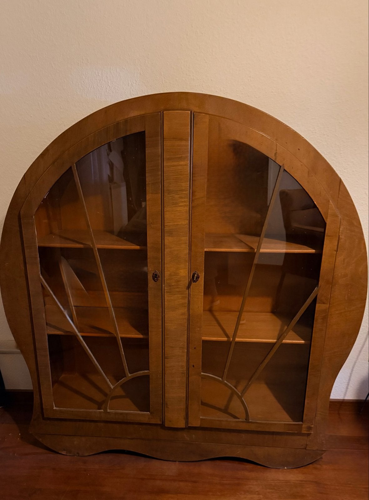 Antieke Art Deco Vitrinekast - Uniek Design, Ophalen