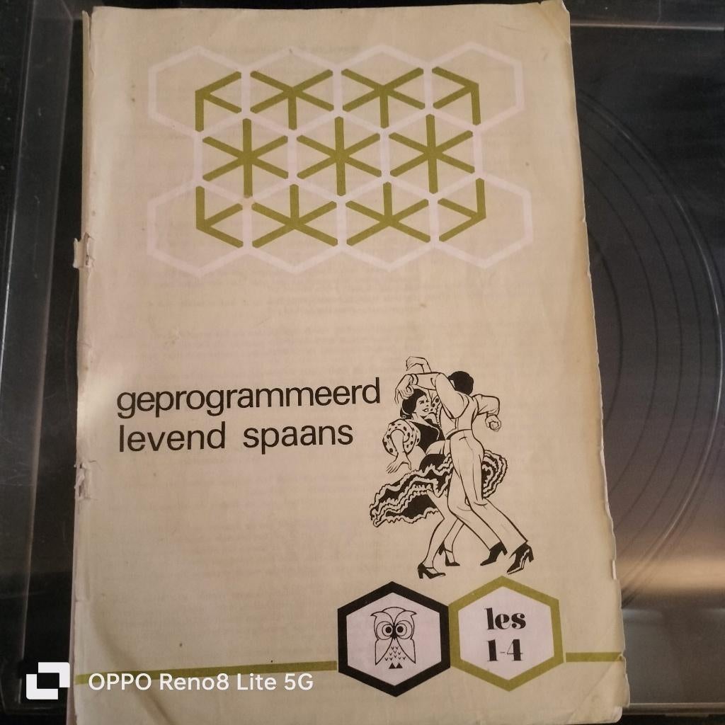 Taalcursus Compleet met LP's - Vintage, Ophalen of Verzenden, Gebruikt, Meerdere media, Overige typen