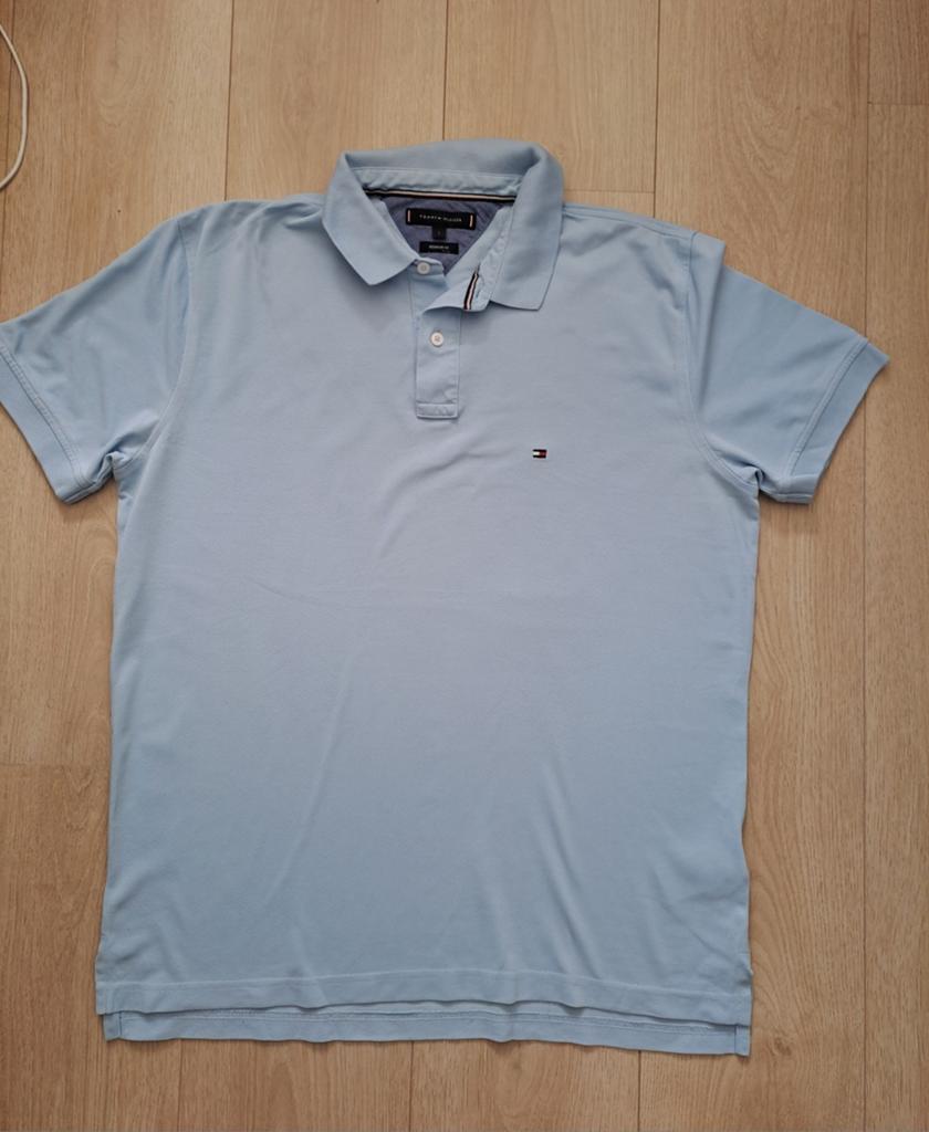 Polo shirt Tommy Hilfiger, Kleding | Heren, Polo's, Maat 52/54 (L), Blauw, Tommy Hilfiger, Nieuw