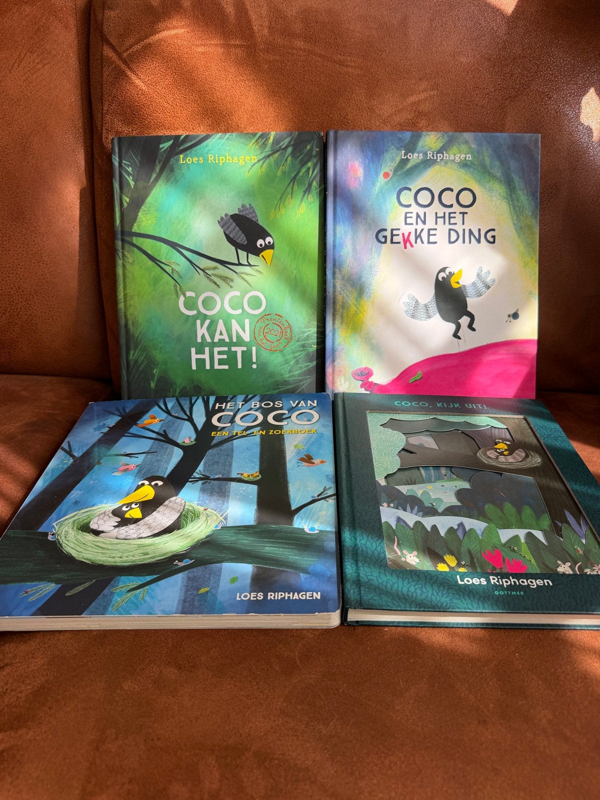 4x Coco boeken van Loes Riphagen - Zo goed als nieuw, Fictie algemeen, Jongen of Meisje, Ophalen of Verzenden, Zo goed als nieuw