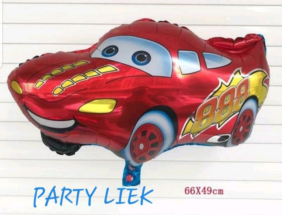 Cars ballonnen set nr C42, Ophalen of Verzenden, Nieuw, Versiering, Verjaardag