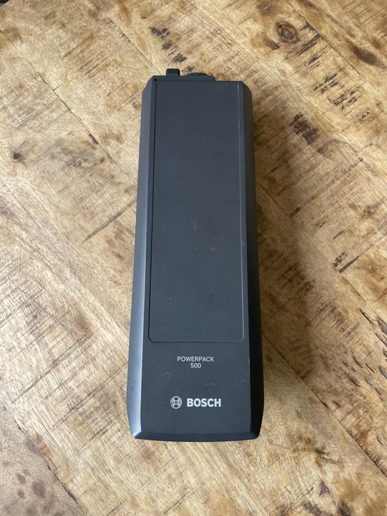 Bosch PowerPack 500 E-bike accu - Werkt perfect!, Fietsen en Brommers, Fietsaccessoires | Fietsaccu's, Ophalen, Gebruikt
