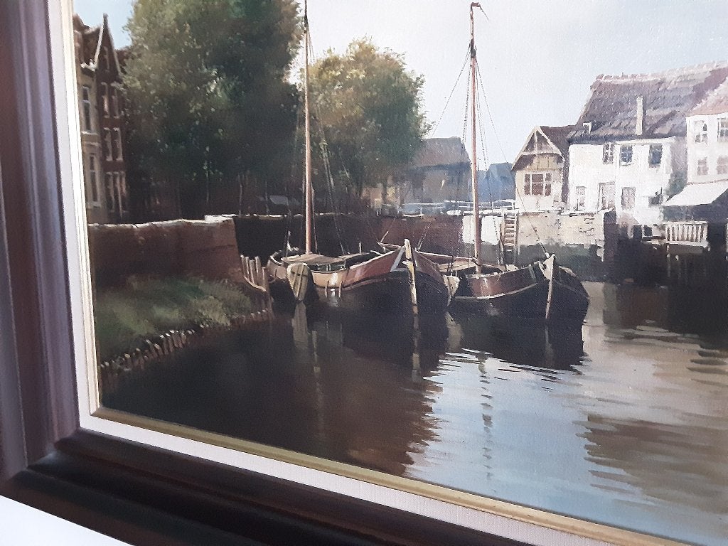 Schilderij, Ophalen, Doek, Olieverf, Klassiek
