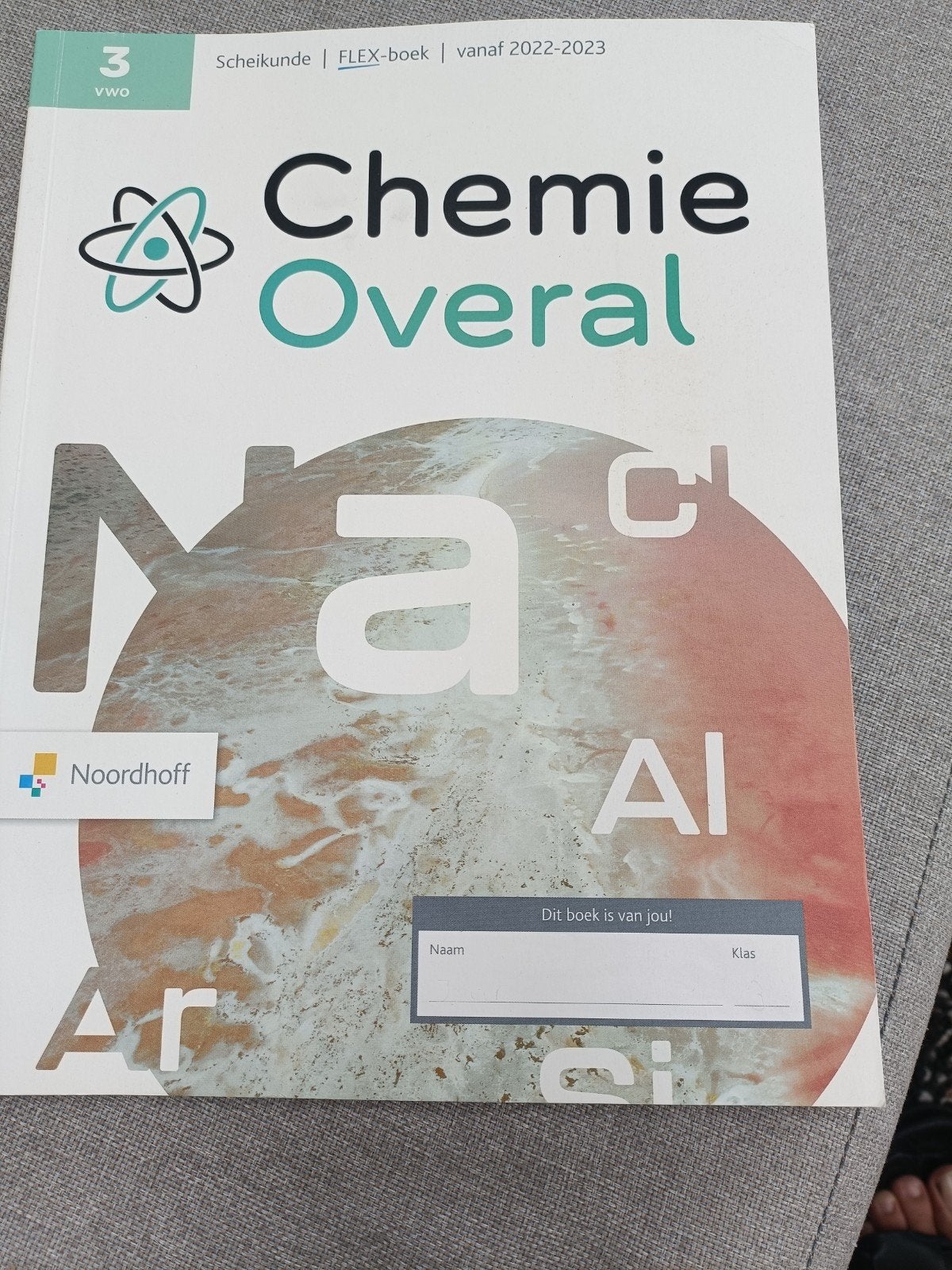 Scheikunde FLEX-boek 3 VWO Chemie Overal Noordhoff, Boeken, Ophalen of Verzenden, Zo goed als nieuw, VWO, Scheikunde
