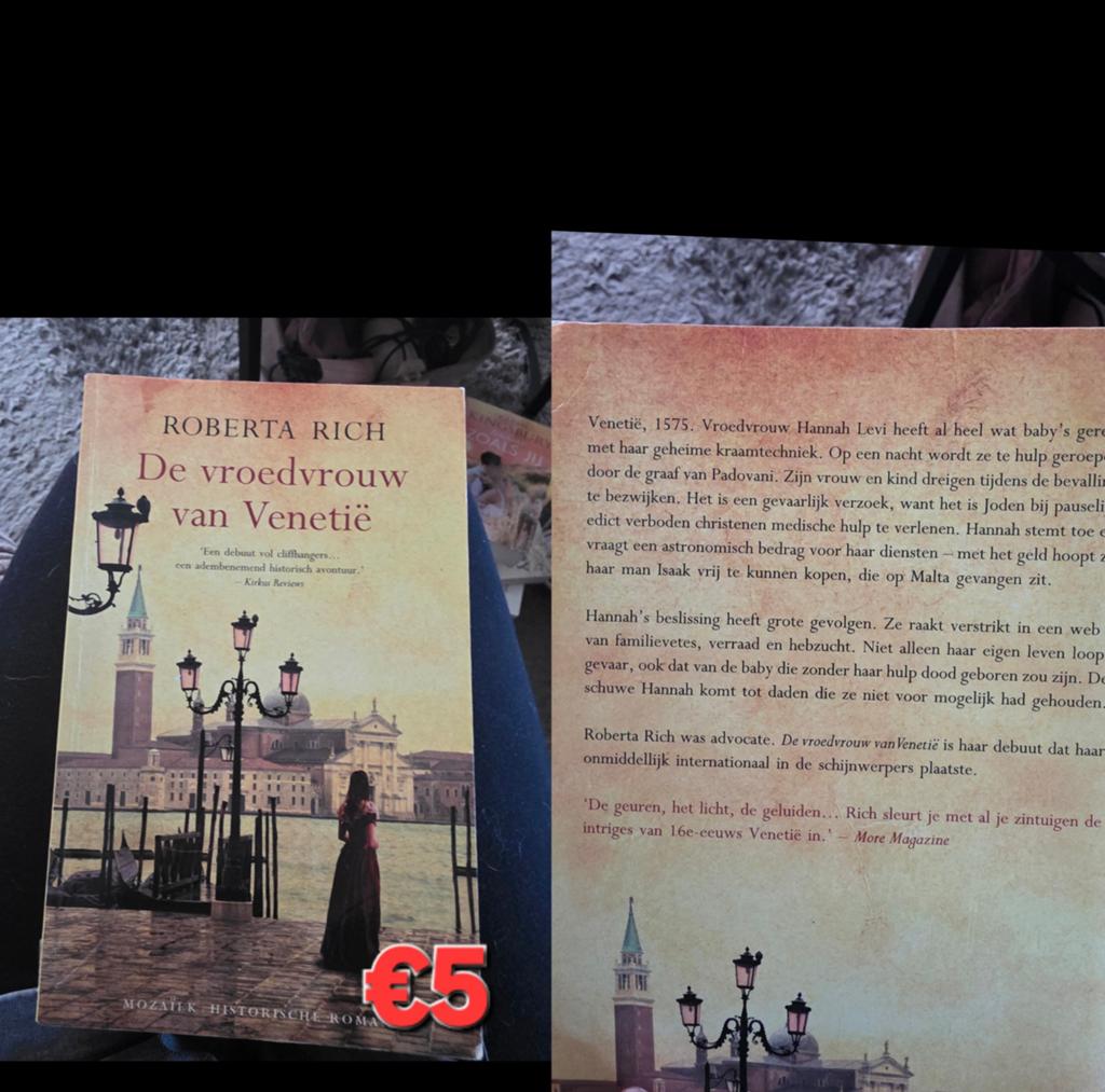 De vroedvrouw van Venetië Roberta rich, Ophalen of Verzenden, Zo goed als nieuw