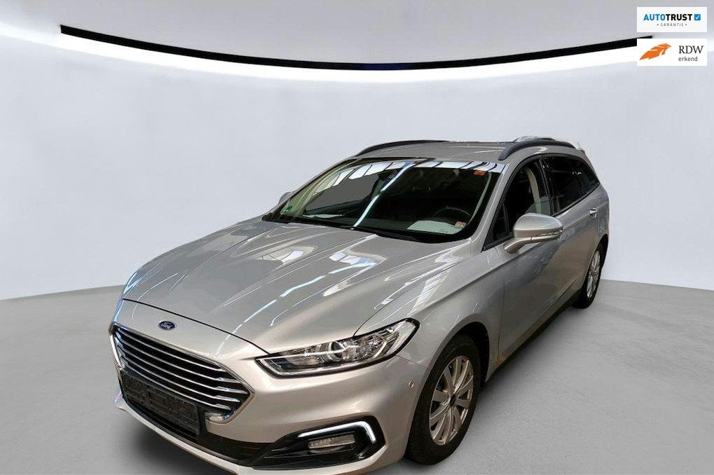 Ford Mondeo Wagon 2.0 EcoBlue Trend 7900 netto, Auto's, Ford, Zwart, 4 cilinders, Automatische klimaatregeling, 21 km/l