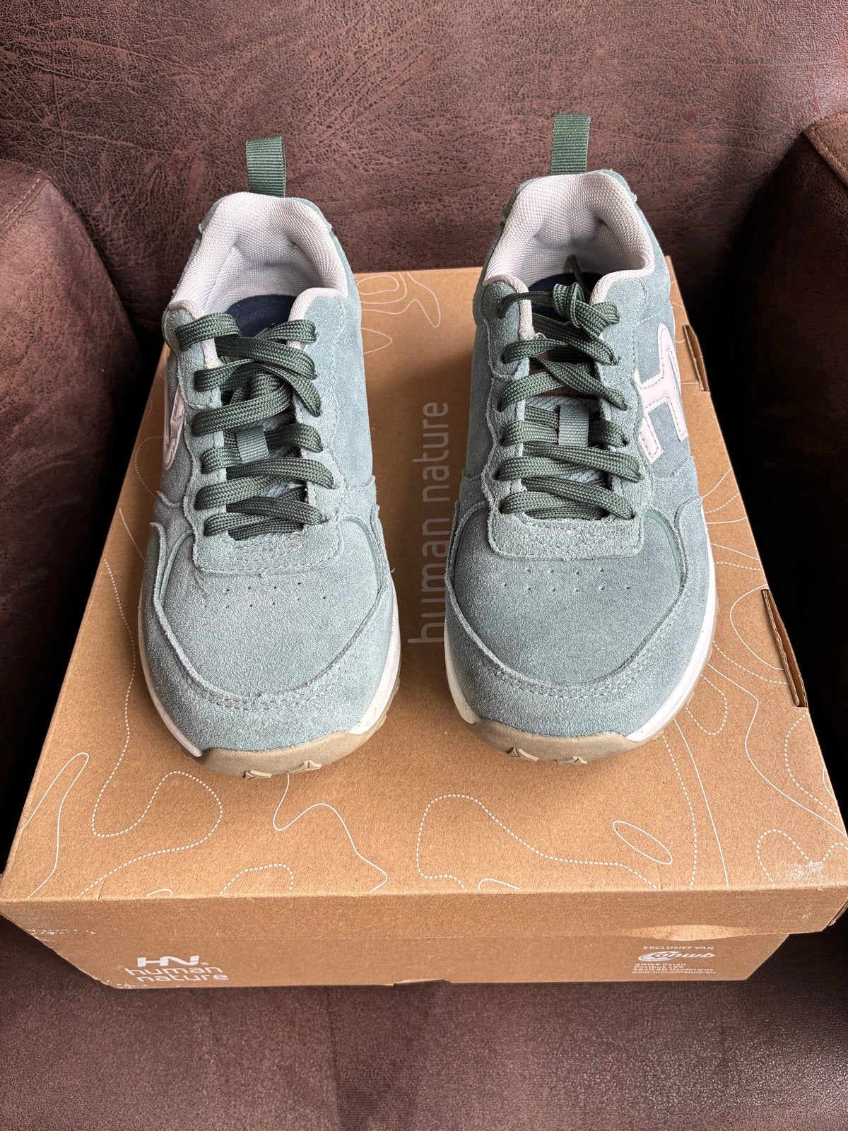 Human Nature wandelschoenen Maat 37, Zo goed als nieuw, Groen, Wandelschoenen, Ophalen of Verzenden