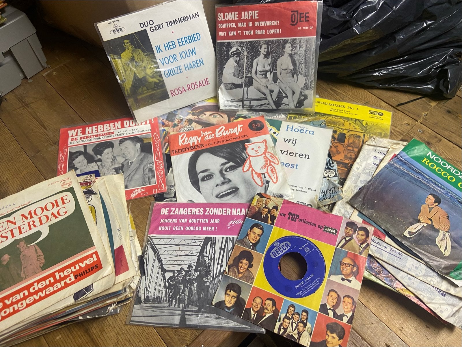 Meer dan 50 vinyl singeltjes uit de jaren 60, Gebruikt, 7 inch, Single, Ophalen of Verzenden
