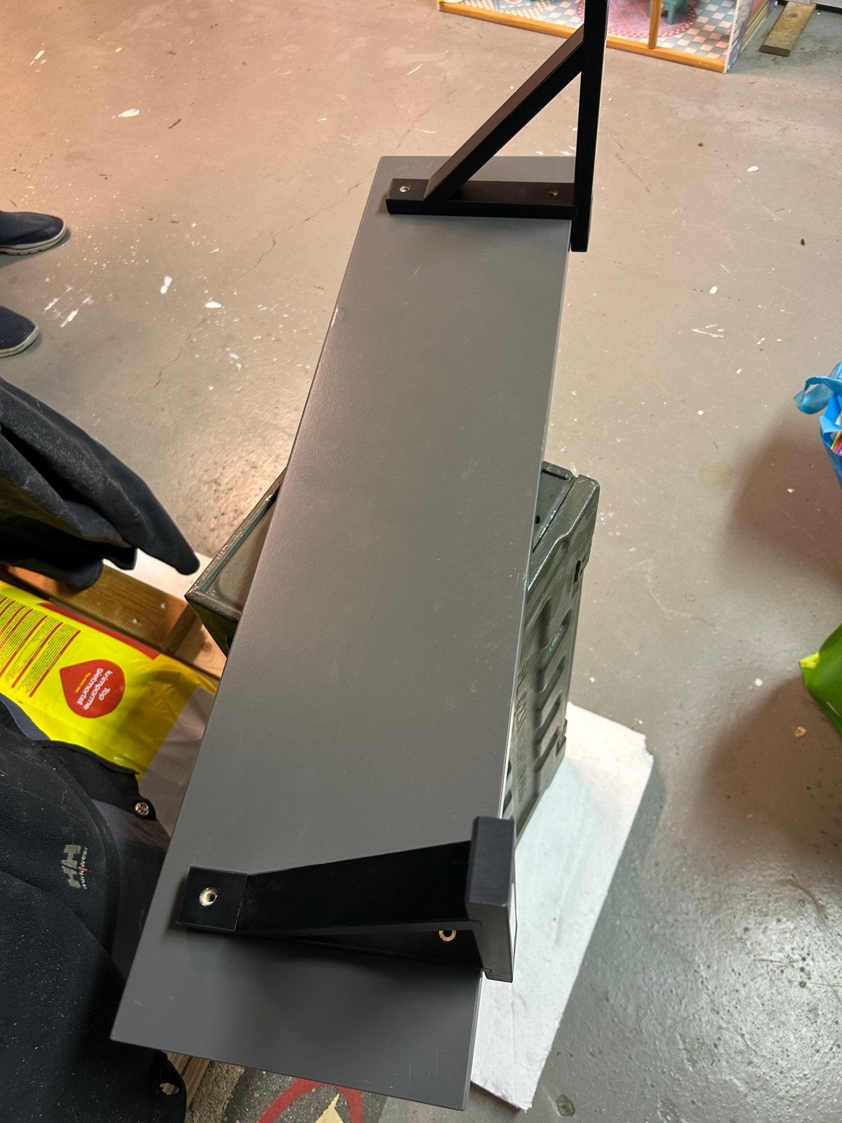 IKEA plank met plankdragers, Huis en Inrichting, Ophalen, Gebruikt