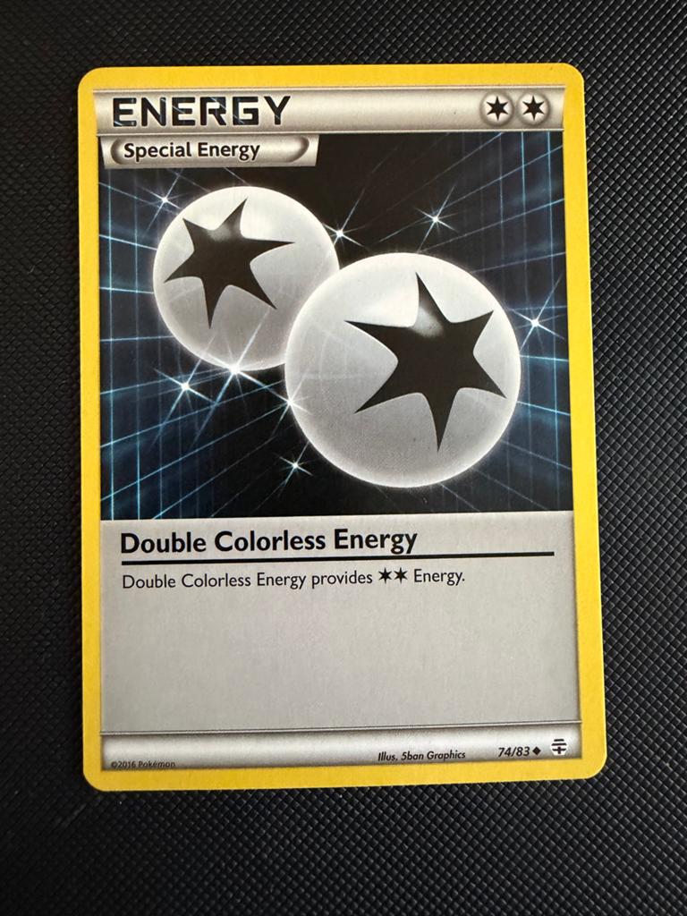 Double Colorless Energy 74/83 (NR) - Near Mint, Ophalen of Verzenden, Zo goed als nieuw, Losse kaart