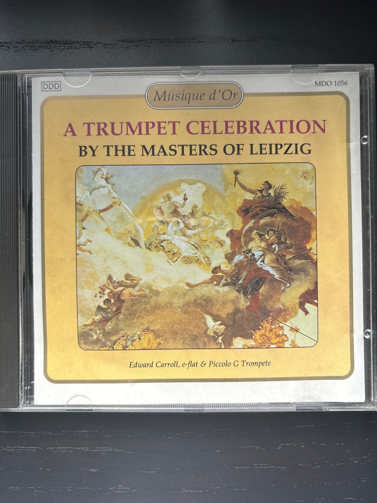 A Trumpet Celebration by the Masters of Leipzig CD, Cd's en Dvd's, Ophalen of Verzenden, Zo goed als nieuw, Orkest of Ballet, Inclusief doosje