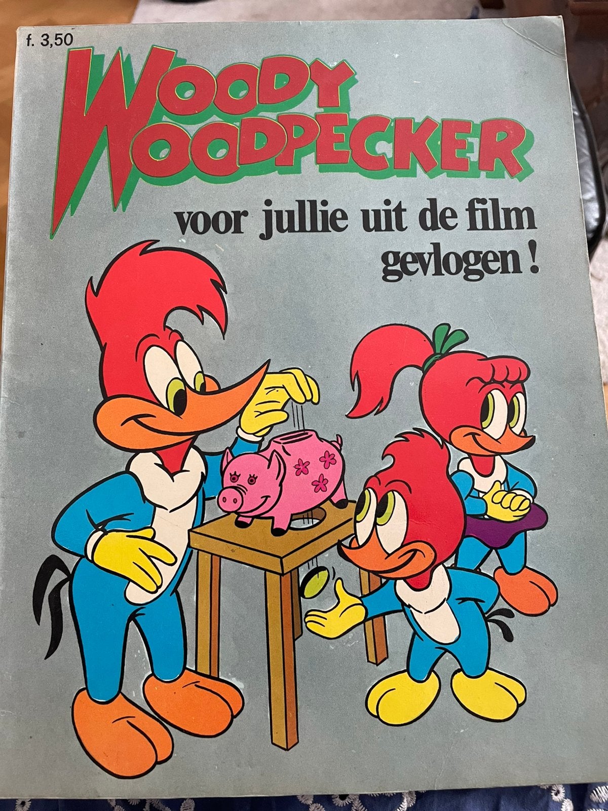 Woody Woodpecker stripalbum, Boeken, Eén stripboek, Verzenden, Gelezen