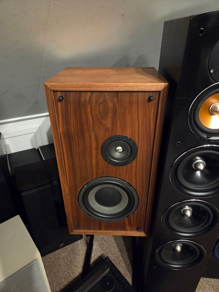 Altec Lansing One Serie II vintage speakers, Zo goed als nieuw, 60 tot 120 watt, Front, Rear of Stereo speakers, Ophalen