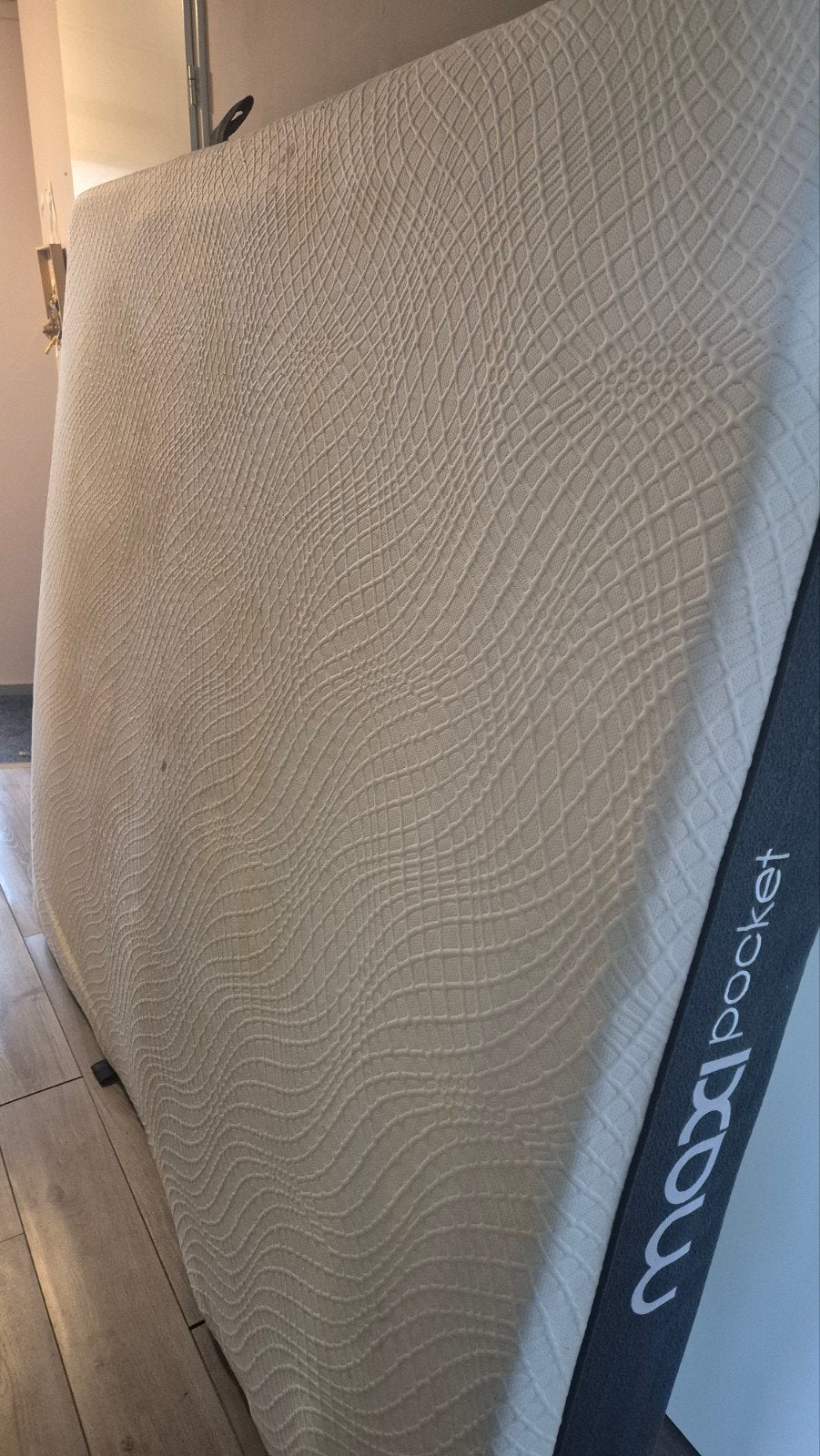 Maxi Pocket matras 180 x 200, Huis en Inrichting, Ophalen, Gebruikt, Tweepersoons, Matras