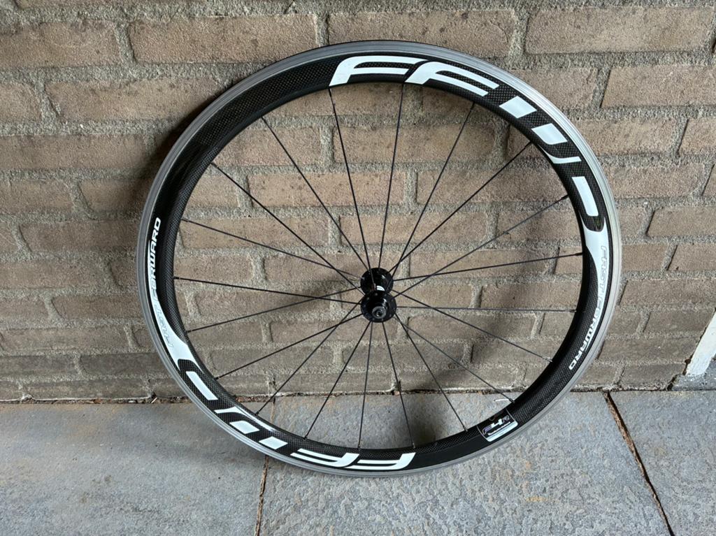 Fast forward f4r carbon voorwiel, Fietsen en Brommers, Fietsonderdelen, Wiel, Ophalen of Verzenden, Zo goed als nieuw, Racefiets