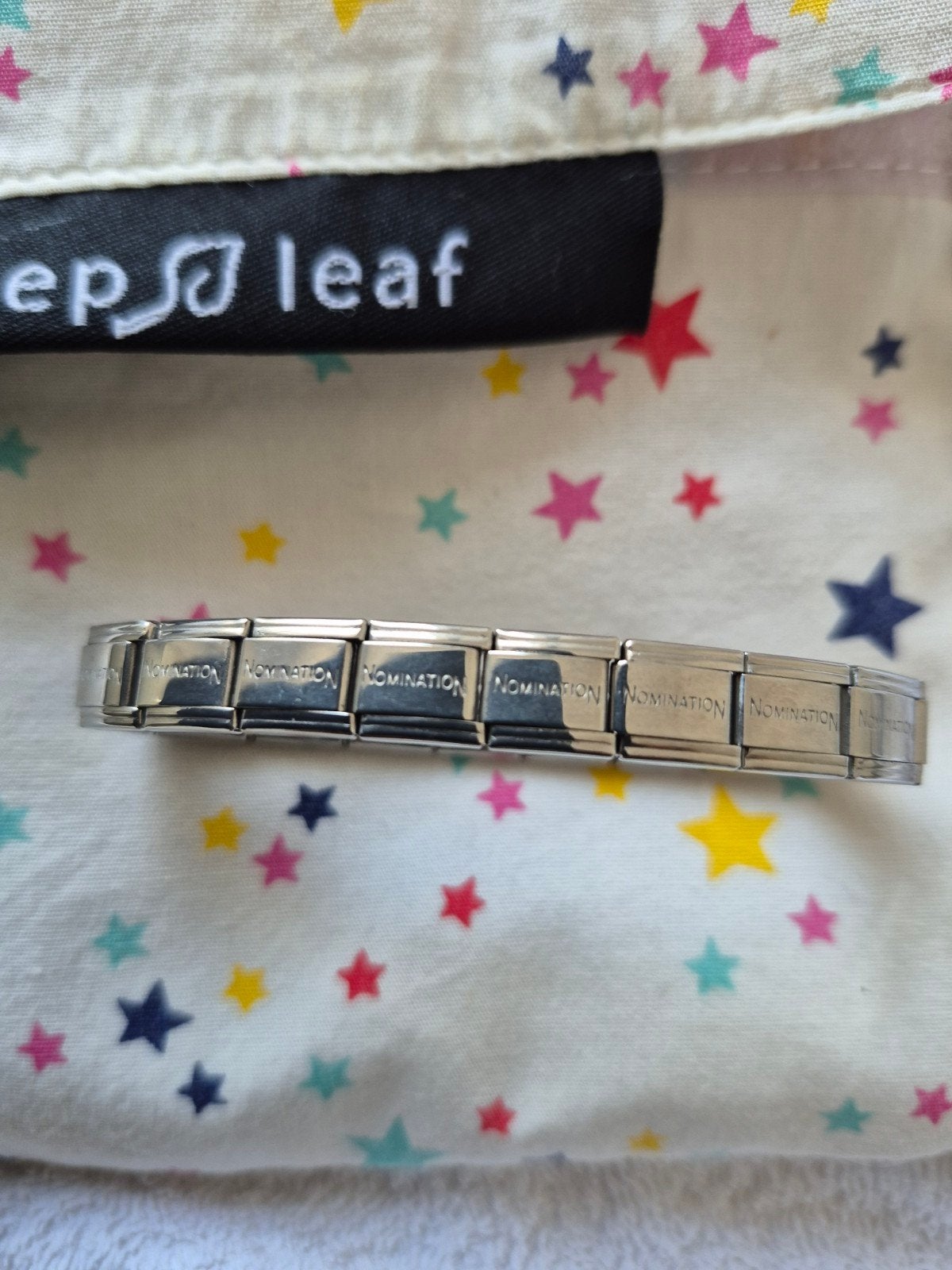 Stijlvolle Nomination Armband - Zilverkleurig, Ophalen of Verzenden, Zo goed als nieuw, Zilver, Staal