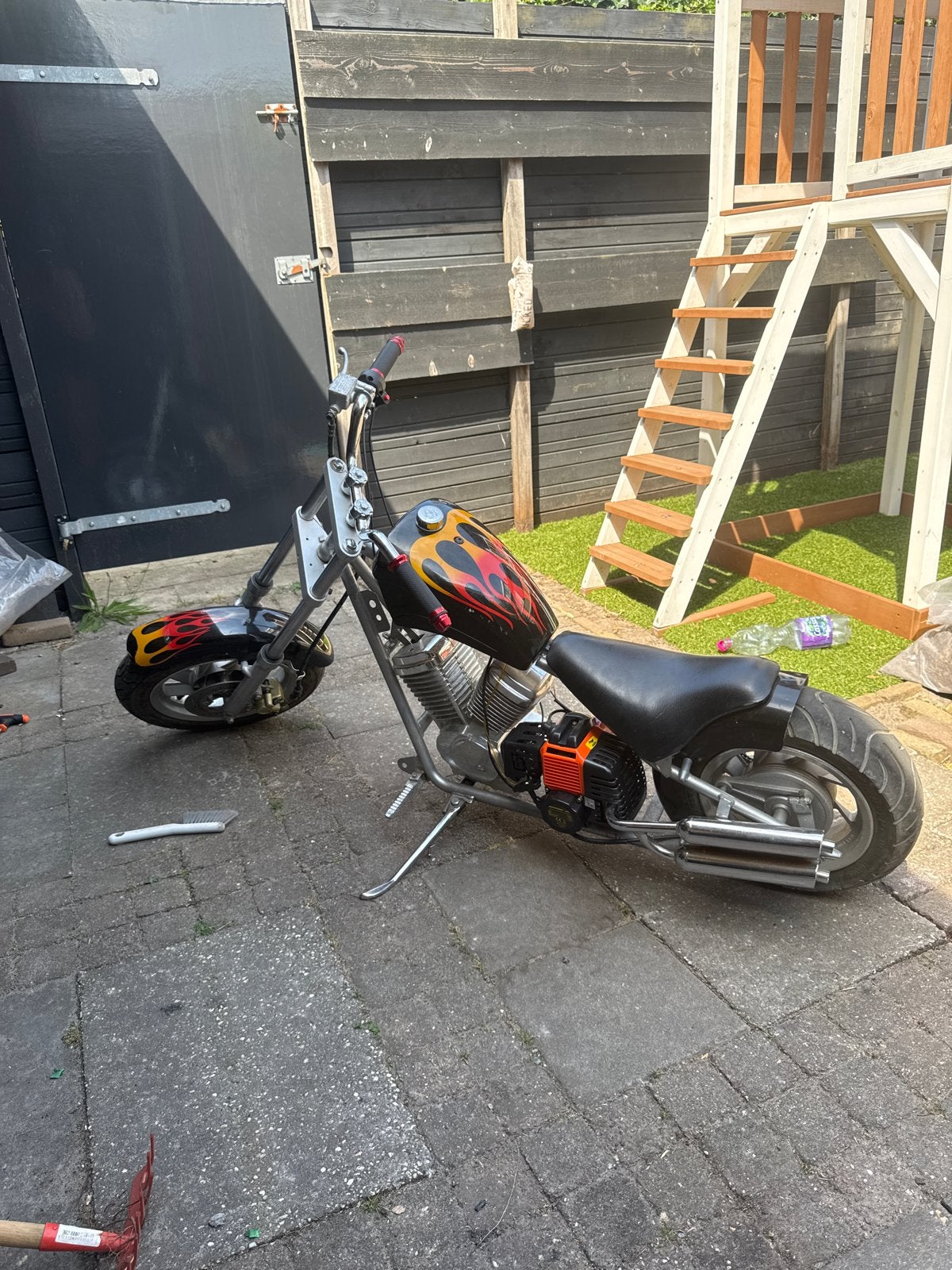 Mini Chopper - mini bike, Fietsen en Brommers, Ophalen, Gebruikt, Schijfrem, Overige typen