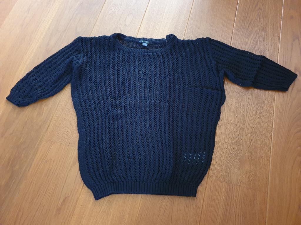 Gebreide zwarte trui, Esmara, maat S, Zwart, Nieuw, Maat 36 (S), Esmara