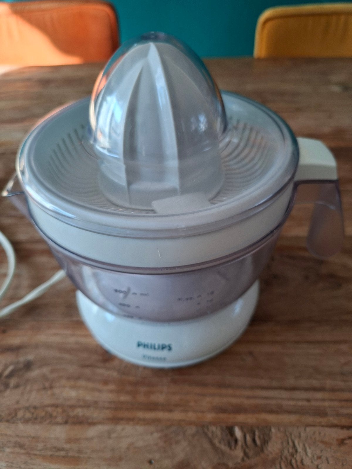 Philips citruspers - sinasappelpers, Minder dan 1 liter, Ophalen of Verzenden, Gebruikt, 1 snelheid