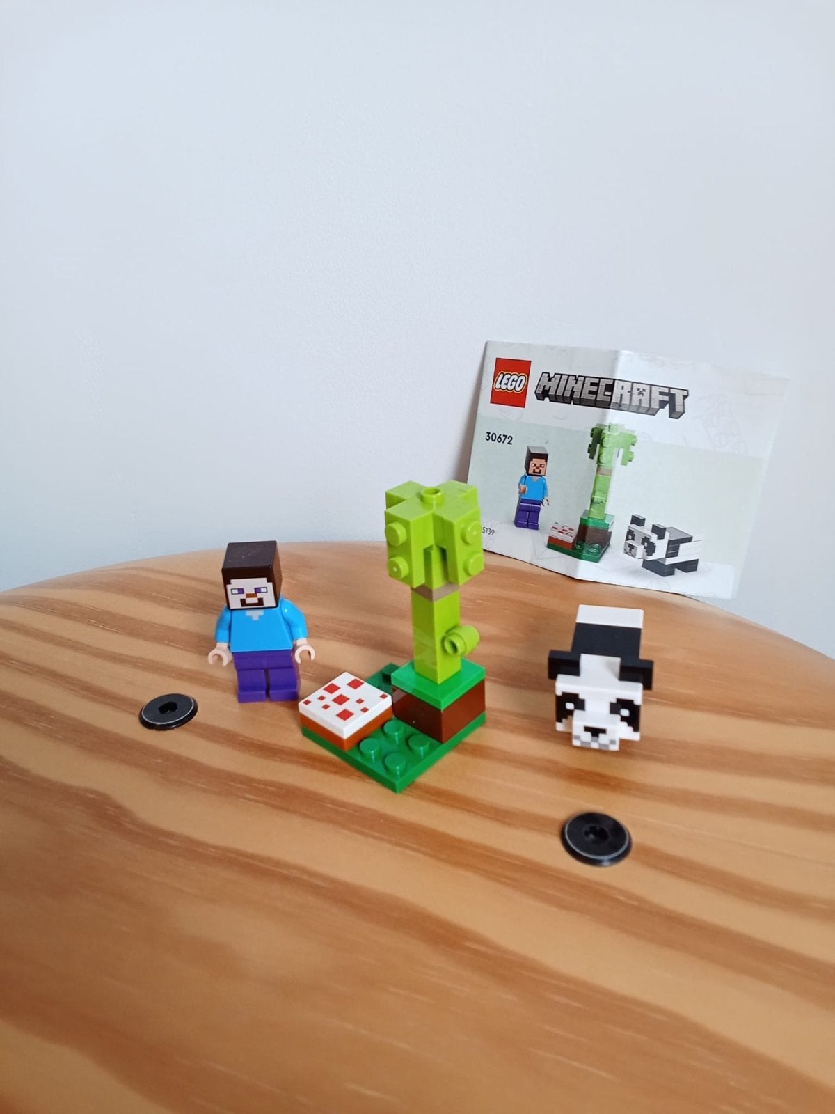 Lego Minecraft 30672 Steve, Panda & Bamboe set, Ophalen, Minecraft, Lego, Zo goed als nieuw