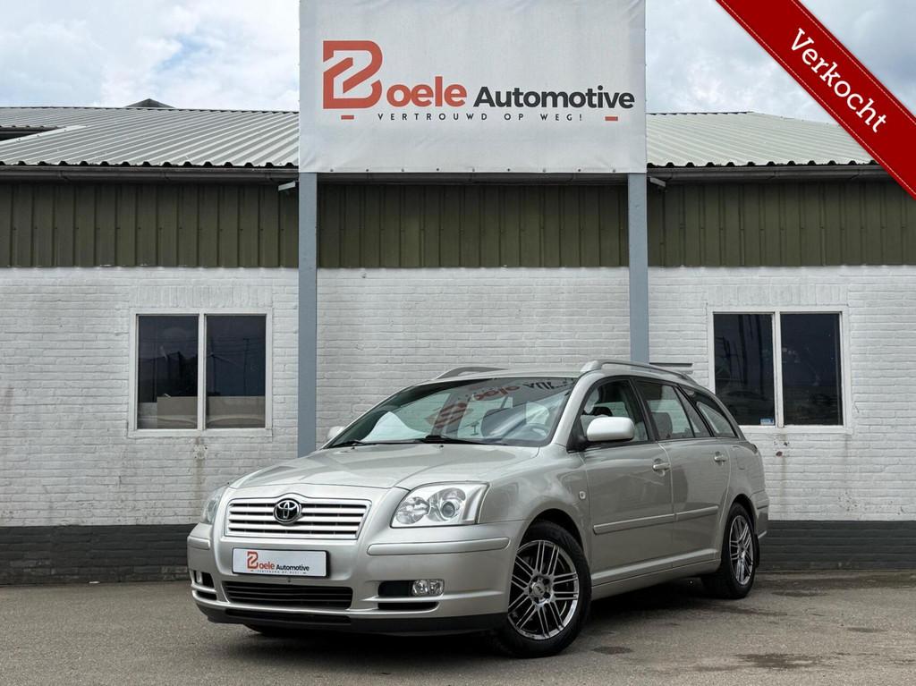 Toyota Avensis Wagon 2.0 VVTi Linea Sol / Cruise / Clima / G, Auto's, Voorwielaandrijving, 4 cilinders, Origineel Nederlands, Handgeschakeld