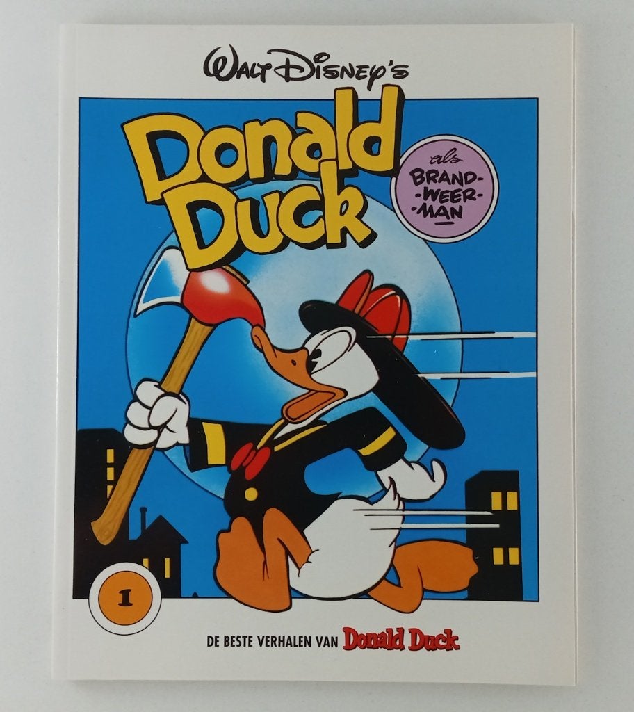 Disney, Walt - Donald Duck als brandweerman / Deel 1, Boeken, Eén stripboek, Verzenden, Gelezen