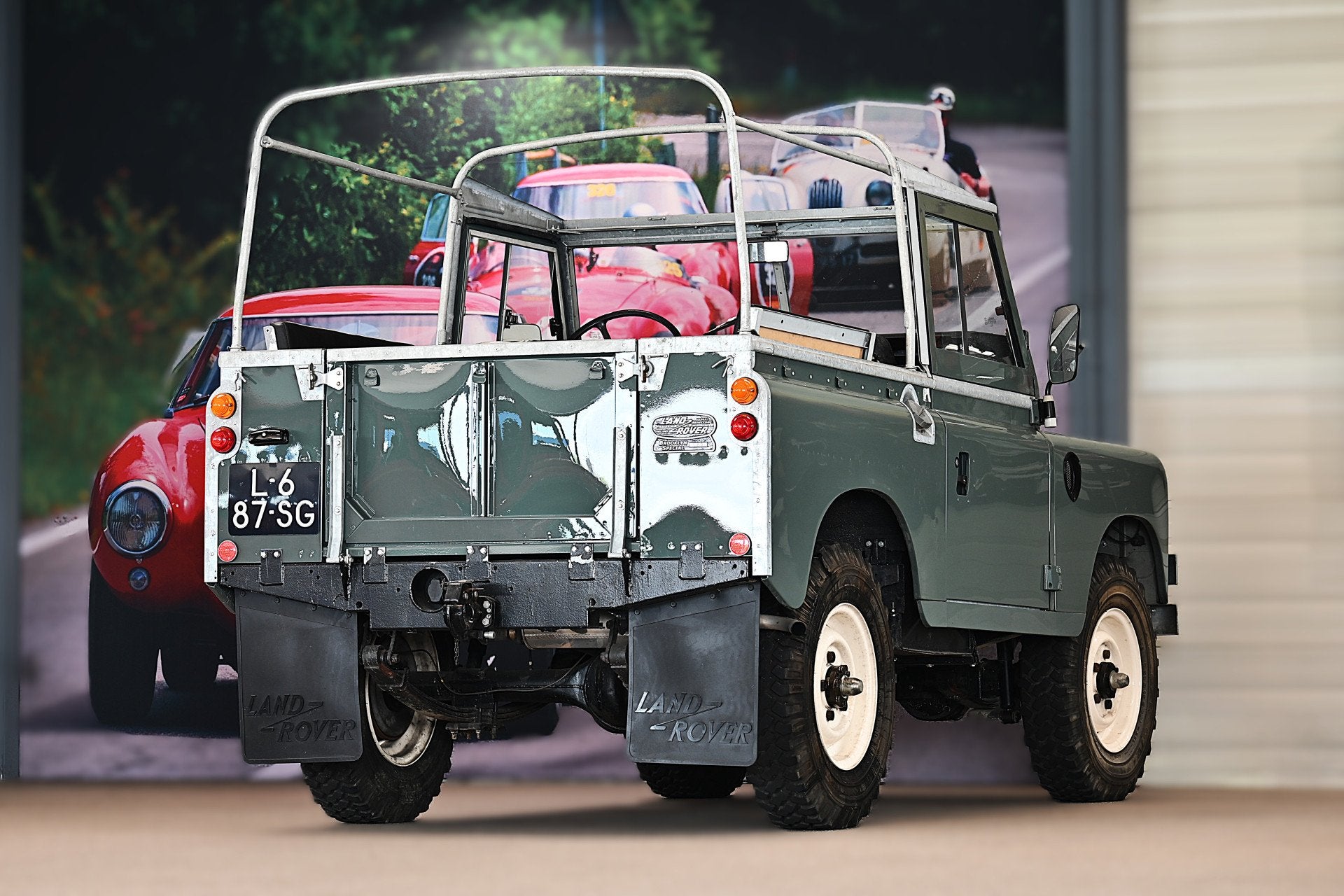 Land Rover 88// METAL TOP softtop (bj 1981), foto 6