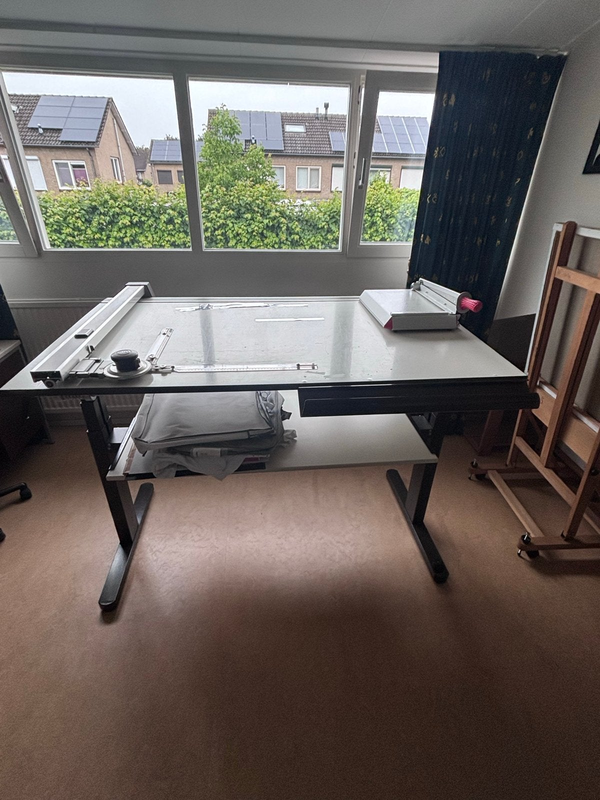 Complete tekentafel met tekenmachine, Ophalen, Gebruikt, 150 tot 170 cm