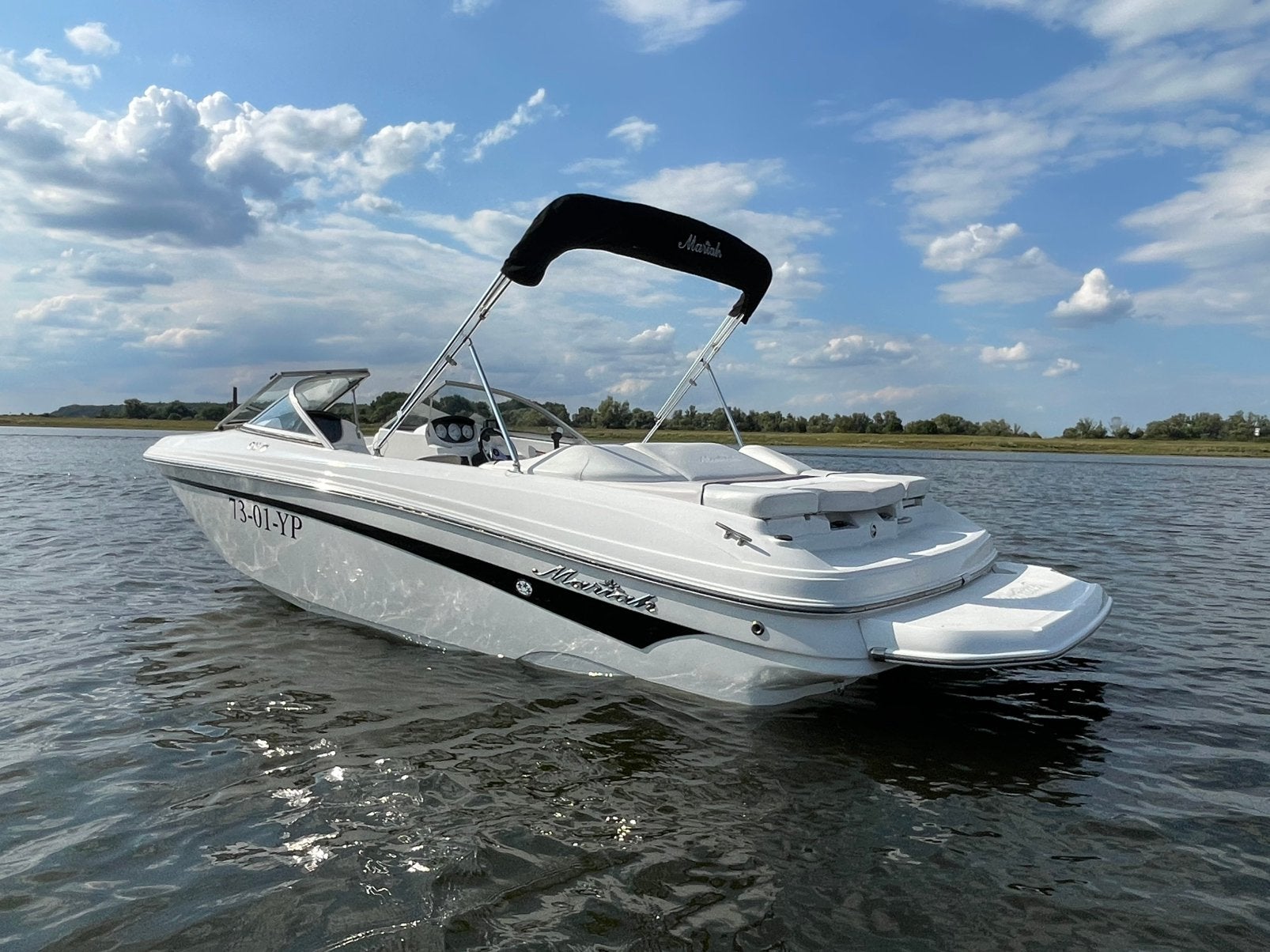 Nette Mariah R18.9 2009 en pega trailer 2019, Ophalen, Zo goed als nieuw, Benzine
