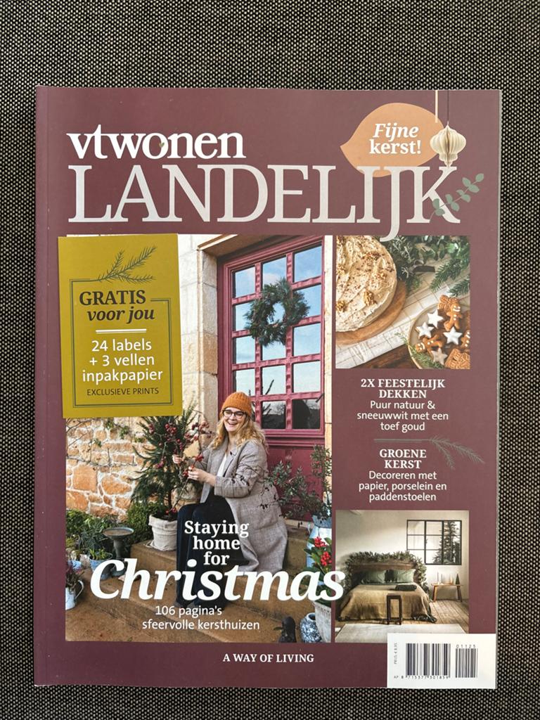 VTwonen Landelijk - Fijne Kerst! (incl. inpakpapier), Verzenden, Nieuw, Overige typen