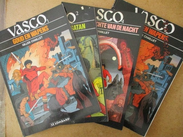 adv4202 vasco, Eén stripboek, Ophalen, Gelezen