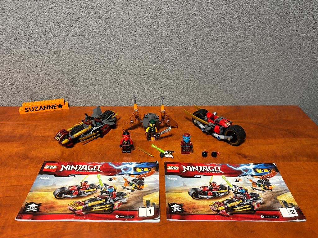 Lego 70600 - Ninjago - Skybound - Ninja Bike Chase, Lego, Ophalen of Verzenden, Zo goed als nieuw, Ninjago