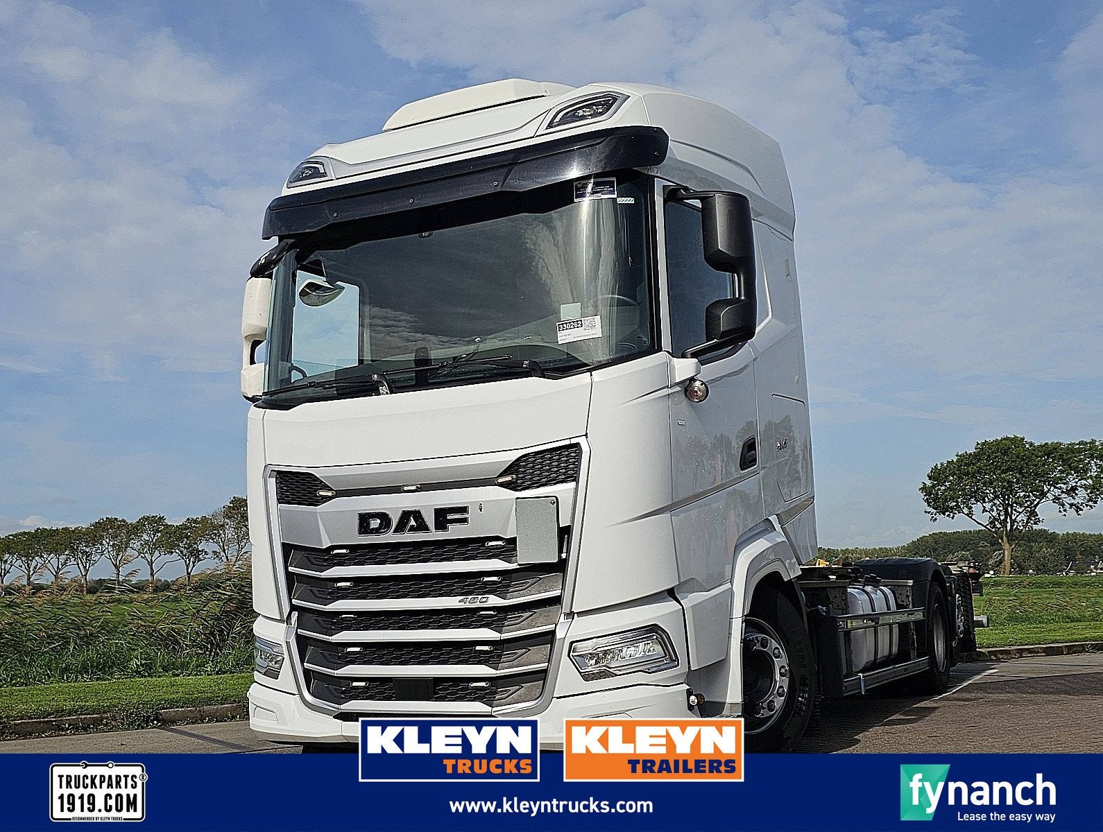 DAF XG 480 zf-intarder, Auto's, Automaat, Euro 6, Wit, Bedrijf