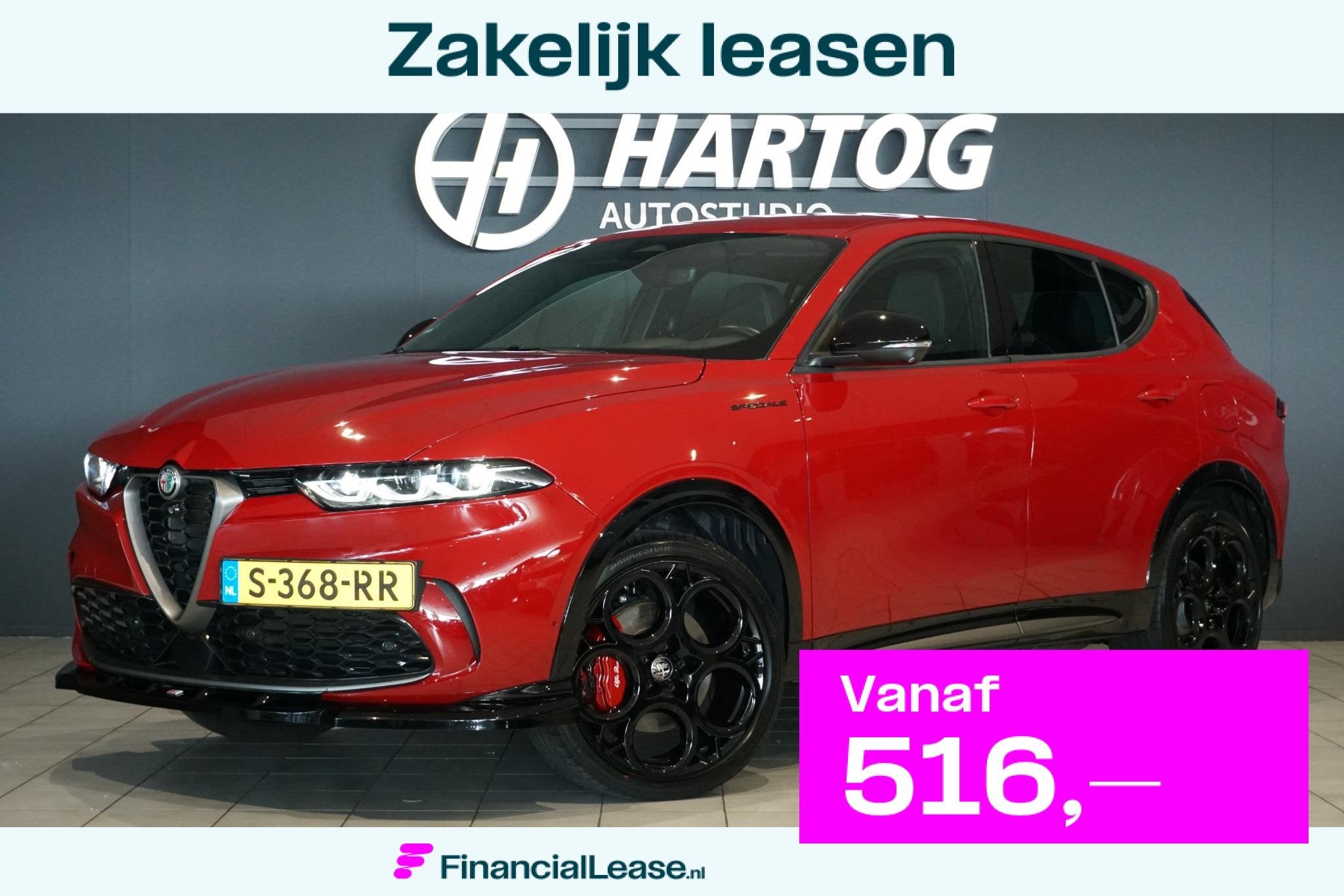 Alfa Romeo Tonale 1.3T PHEV Edizione Speciale 280PK + 360 CA, Automaat, Stof, 4 cilinders, 700 kg