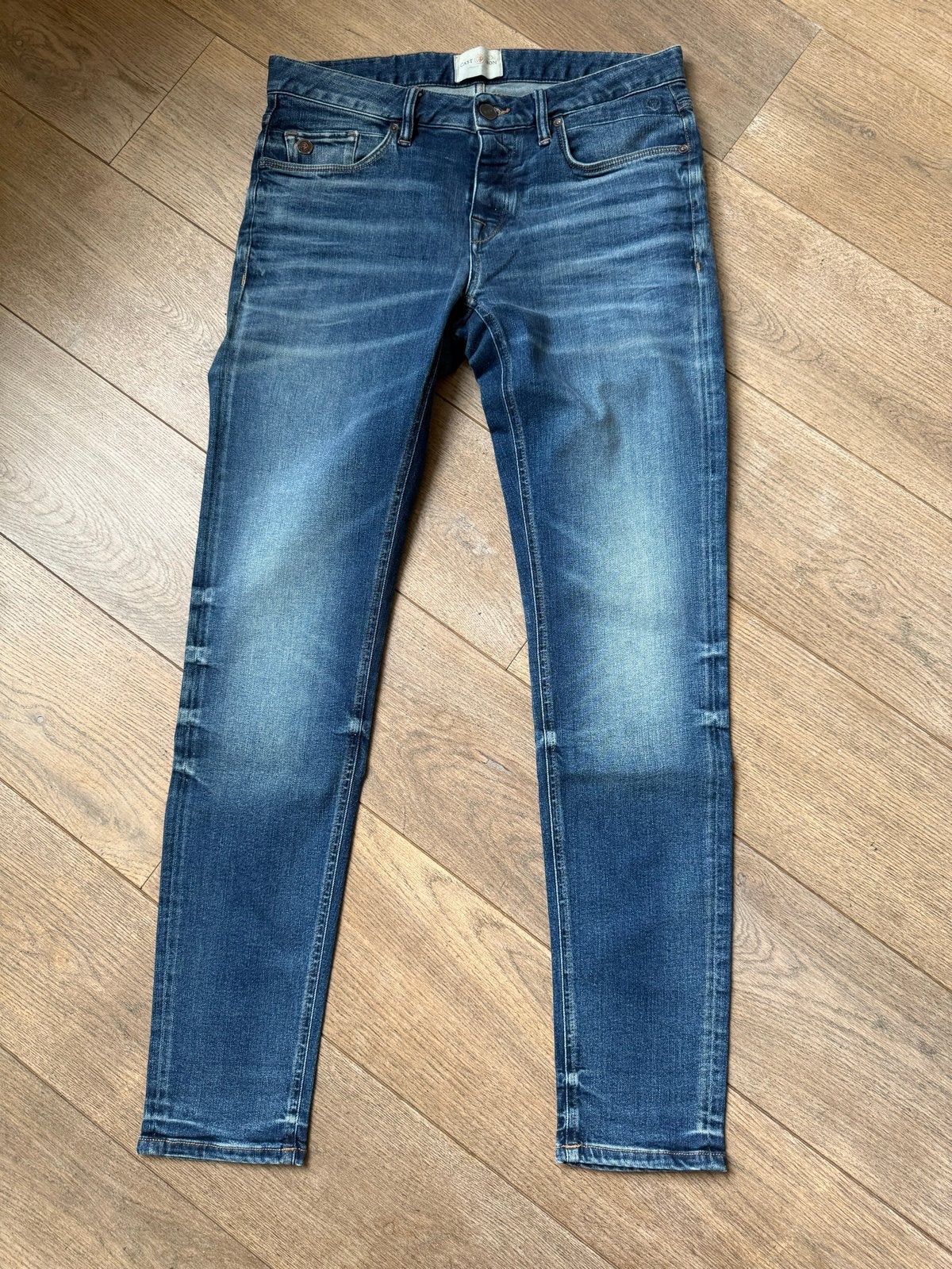 Cast Iron Riser Slim Fit Jeans W31/L32, Ophalen of Verzenden, Gedragen, Blauw, Overige jeansmaten