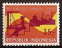 Indonesie Zonnebloem nr 714 postfris 1972, Ophalen of Verzenden, Postfris, Zuidoost-Azië