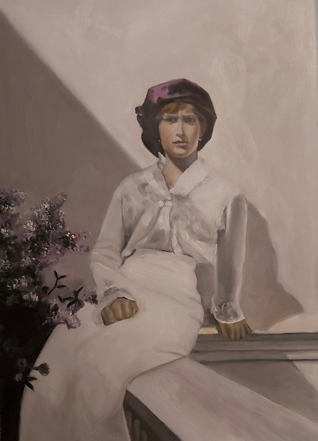 Schilderij Tatiana Romanova, Ophalen of Verzenden
