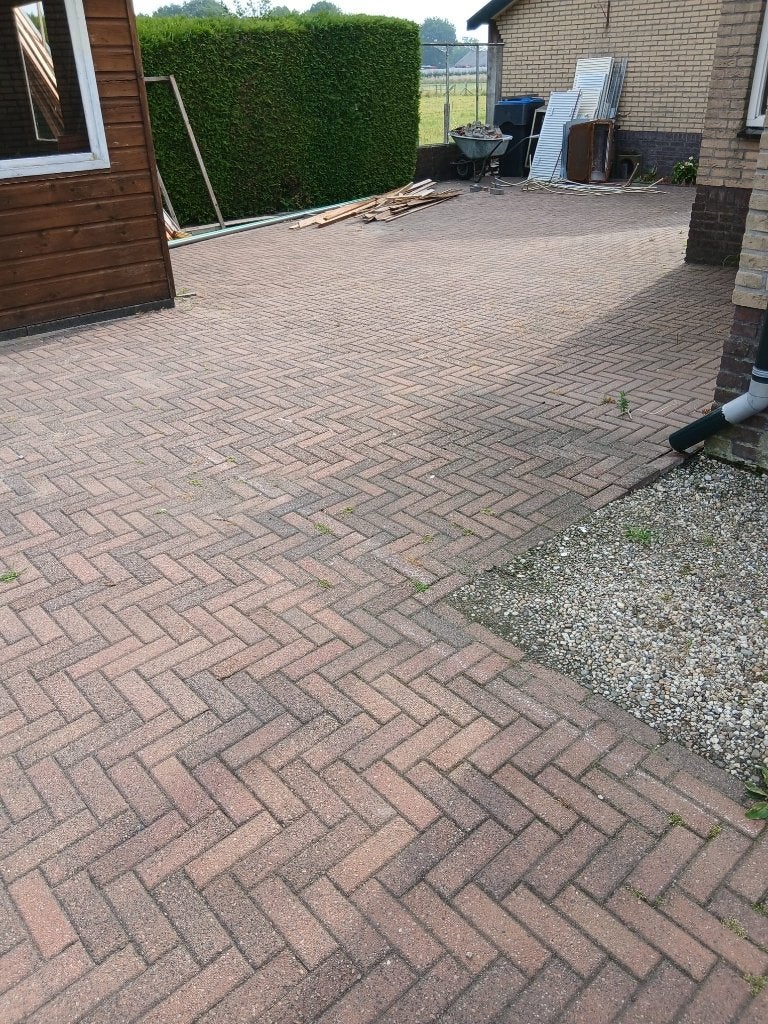 Circa 100 m² gebruikte klinkers, Tuin en Terras, Tegels en Klinkers, Ophalen, Gebruikt, Klinkers, 10 m² of meer