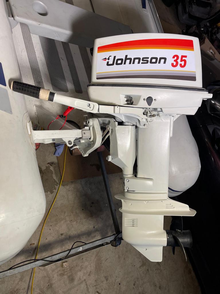 Johnson 35 PK Buitenboordmotor, Ophalen of Verzenden, Gebruikt