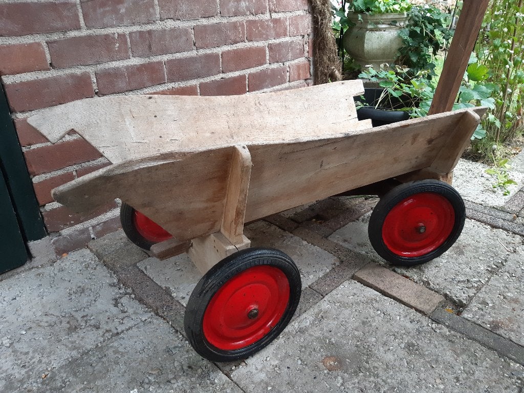 Bolderkar, jaren 50, hout, geheel refurbished, Ophalen, Gebruikt, Overige typen
