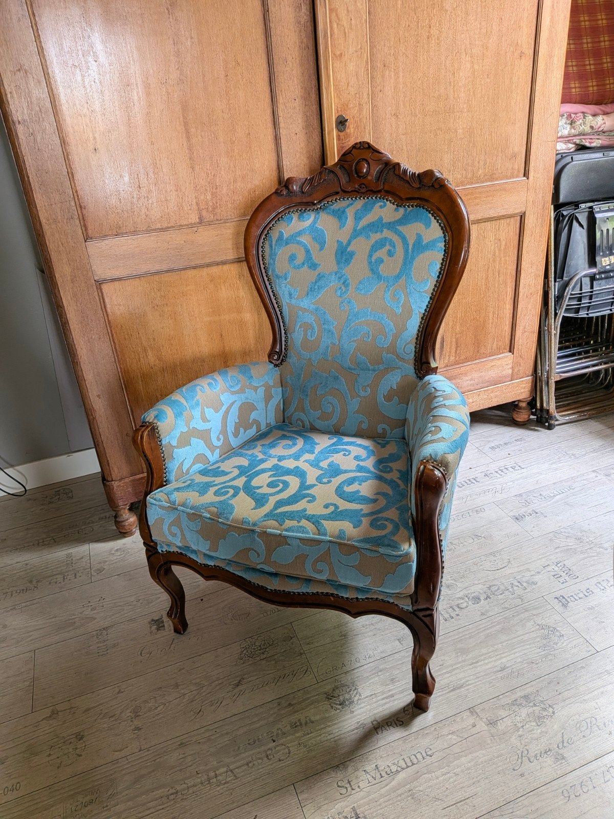 Mooie brocante stoel, Ophalen