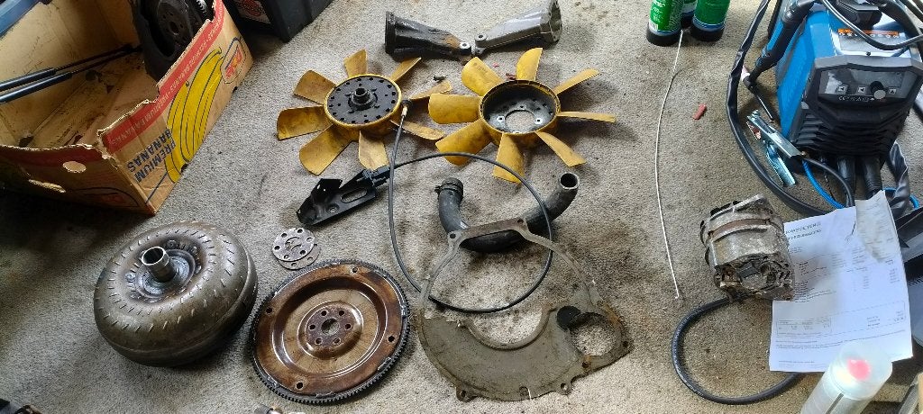 Onderdelen Ford Sierra/Scorpio pinto automaat, Ophalen, Gebruikt, Ford