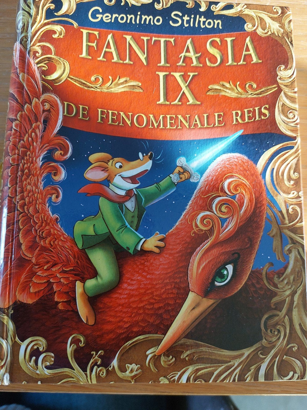Geronimo Stilton Fantasia IX De Fenomenale reis., Boeken, Ophalen of Verzenden, Zo goed als nieuw, Geronimo Stilton