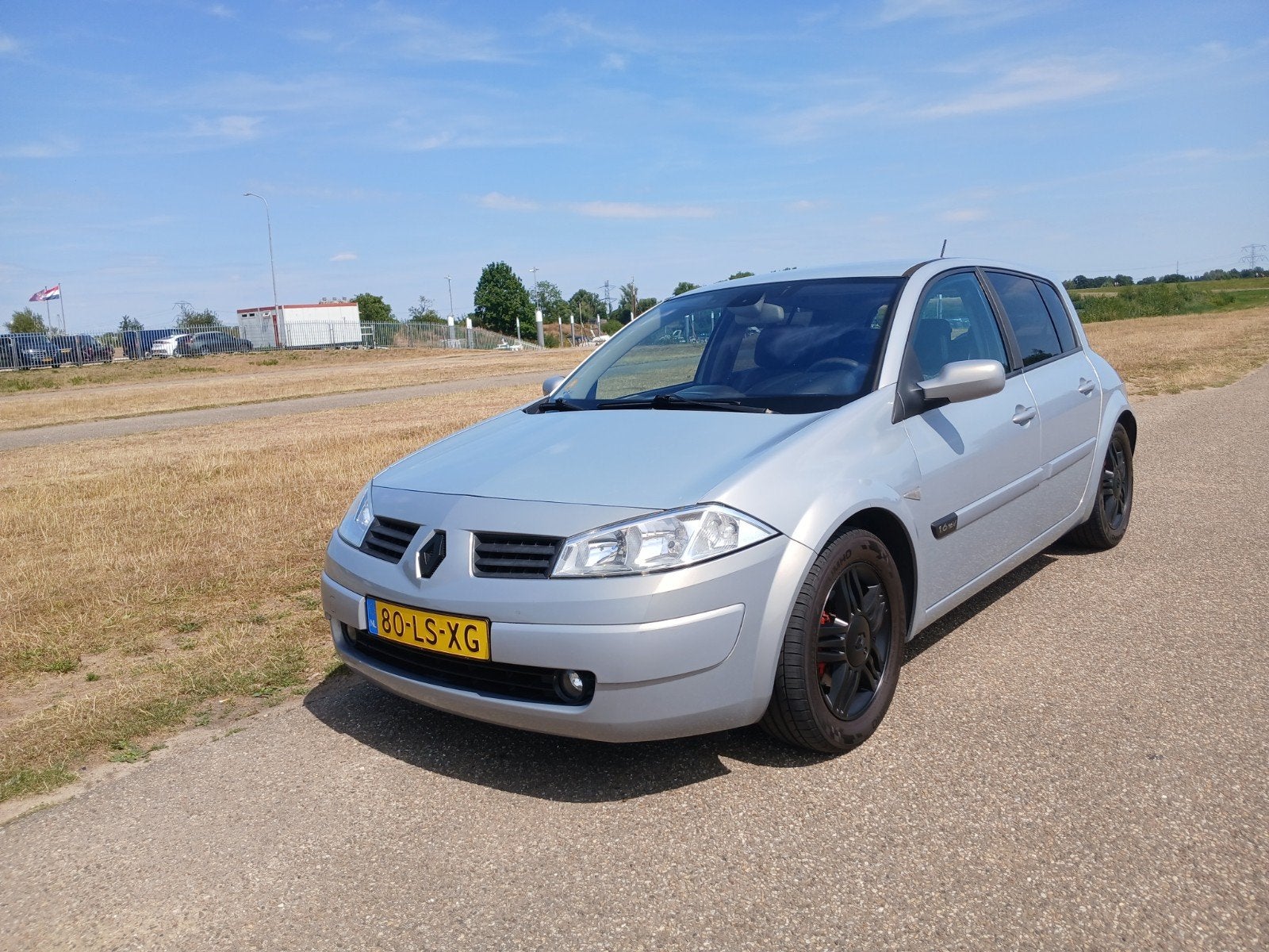 Renault Mégane 1.6 16V 2003 Beige, Voorwielaandrijving, 4 cilinders, 113 pk, Handgeschakeld