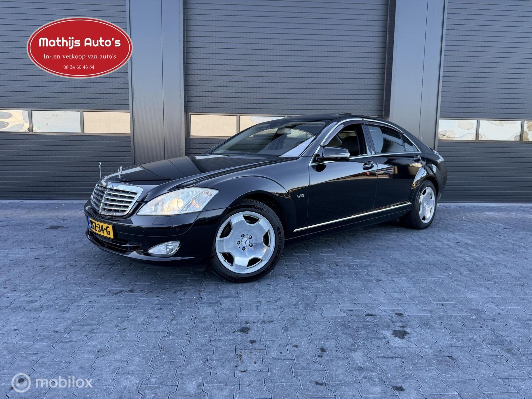 Mercedes S-klasse 600 Lang V12 Youngtimer! BTW Auto! Nieuwst, Automaat, Achterwielaandrijving, Xenon verlichting, 12 cilinders